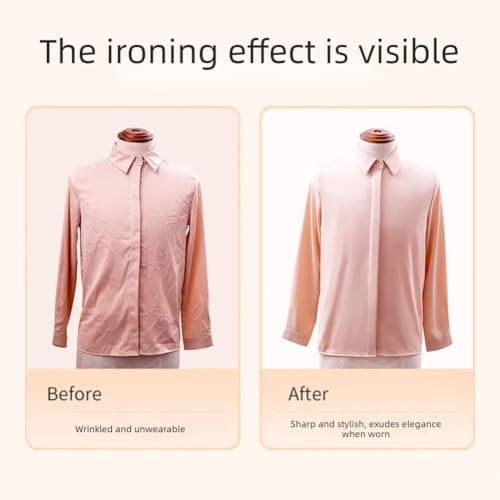 BYYLECL Wireless Handheld Portable Garment Steam Iron, Wet Dry Ironing Machine Electric Iron-Steamer Clothes for Travelling, Home - USB Charging 20x7.2cm — view 5
