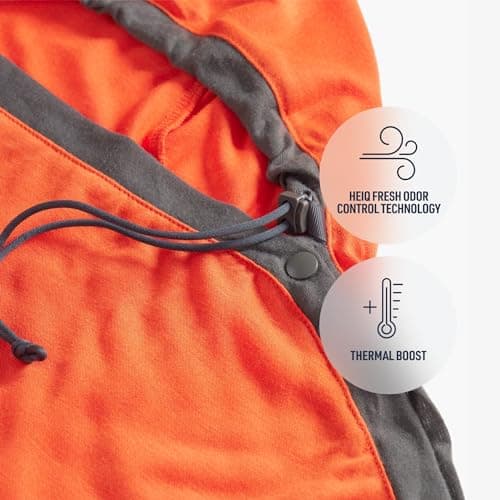 Sea to Summit - Reactor Extreme Sleeping Bag Liner - Regular Mummy With Drawcord - Thermolite For Thermal Boost - Ultra-Sil Stuff Pack - For Backpacking, Camping & Winter Camping - Orange - 364g — view 5