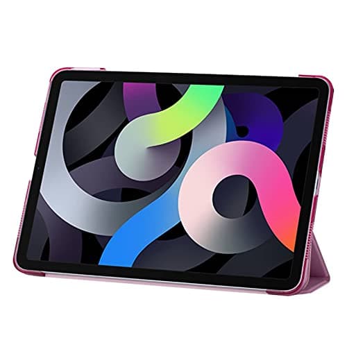 For Apple iPad Mini 4th/5th Gen A1538 A1550 A2126 A2124 Smart Magnetic Stand Case Cover with Automatic Wake/Sleep (Pink) — view 4