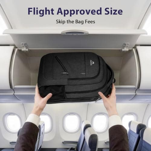 MATEIN Travel Laptop Backpack,17 Inch Large Backpack Bag for Work, School — view 5