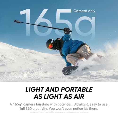 Insta360 X4 Air Travel Bundle - 8K 360 Camera, Lightweight 165g — view 3