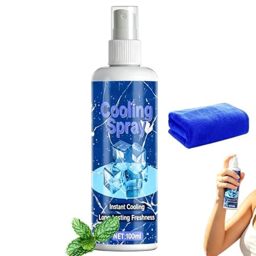 Cooling Body Spray 100ml Portable Long-Lasting Instant Cold