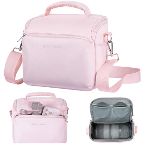 K&F CONCEPT Camera Sling Bag Small Crossbody Camera Case DSLR/Mirrorless Compact Shoulder Photography Bags for Photographers