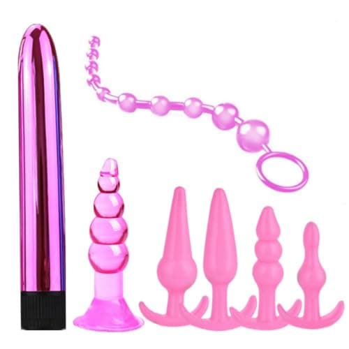 7-Pack Pink Soft Elastic Silicone Hip Trainer