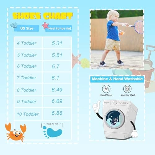 JOINFREE Toddler Sandals Boys Girls Water Shoes Non-Slip Breathable Quick Dry Swim Shoes, Lightweight Flexible Kids Beach Sandals for Pool, Summer Outdoor & Daily Wear Black, 7 Child — view 6