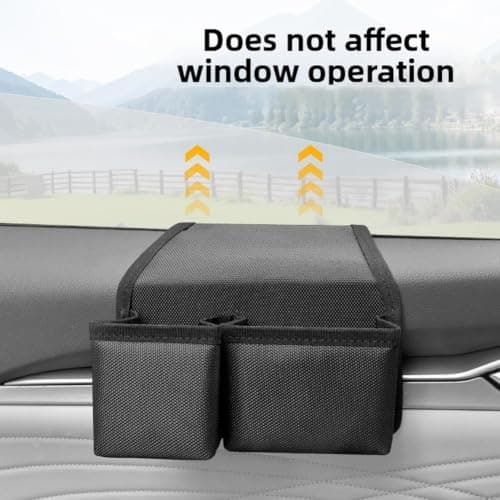 Car Door Pocket Organizer, Window Side Storage Bag, Seat — view 6