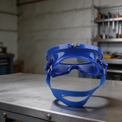 Tempered Glass Dive Mask Anti-Fog Stainless Steel Frame — view 4
