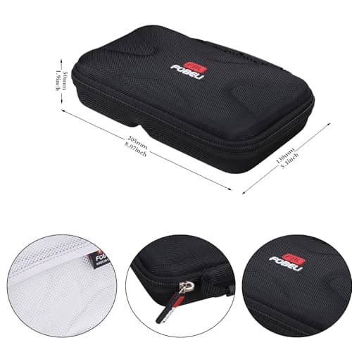 FBLFOBELI EVA Hard Storage Carrying Case for KODAK Luma 150 Ultra Mini Pocket Pico Projector (Black) — view 6