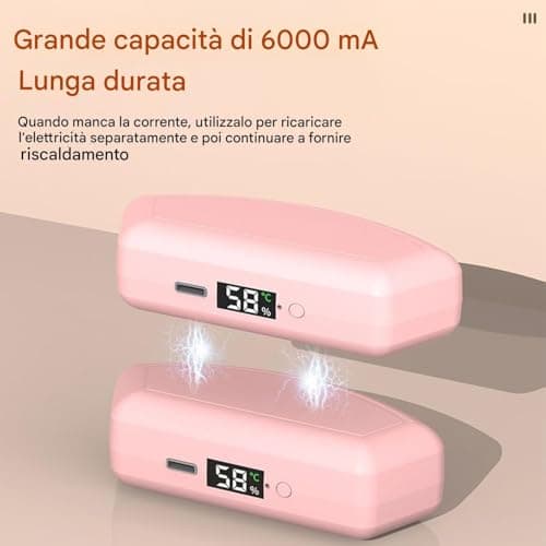 Rechargeable Electric Hand Warmer with Magnetic Separation Hand Warmer — view 4