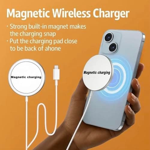 6-in-1 Mobile Charging Kit Gift Box – Portable Power Bank, Wireless Earbuds, Magnetic Charger Compatible with iPhone, USB-C Cable & Fast Wall Adapter – All-in-One Phone Accessories Set (White) — view 3