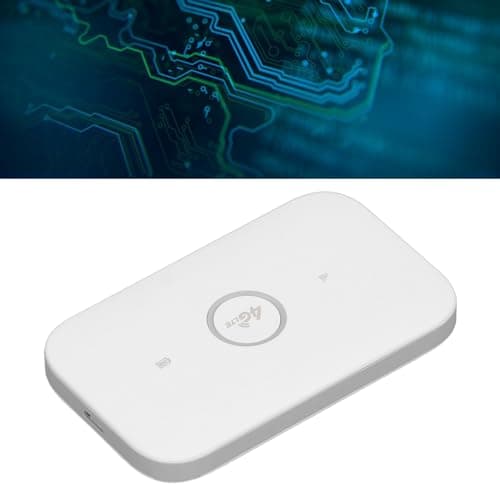 Culnflun 4G LTE CAT4 Mobile Hotspot, 300Mbps Super Fast, Connection with Up to 10 Devices, with SIM Card Slot, Rechargeable/Up to 8 hours life Battery for Travel — view 4