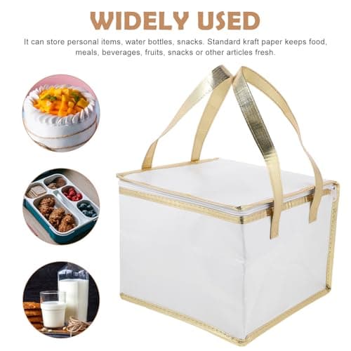 VICASKY Portable Cake Packing Bag with Aluminum Cloth Heat Preservation — view 3