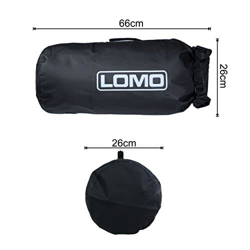 Lomo 40L Rolltop Motorbike Waterproof Drybag Bungee Loops — view 6