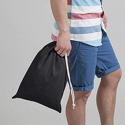 Westford Mill W115 Cotton Stuff Bag - Pure Grey - XS — view 6