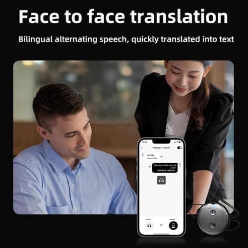 Smart Wearable Voice Translator 14-Language AI Real-Time Interpreter — view 6