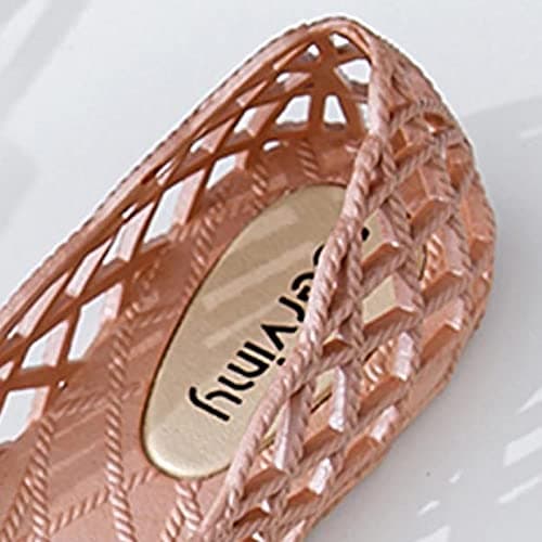 Womens Wide Fit Sandals UK Clearance Ladies Closed Toe Flat Sandals Summer Orthotic Slides Hollow out Shoes Casual Walking Sandal Lightweight Footwear Non Slip Slippers Lightweight for Travel — view 5