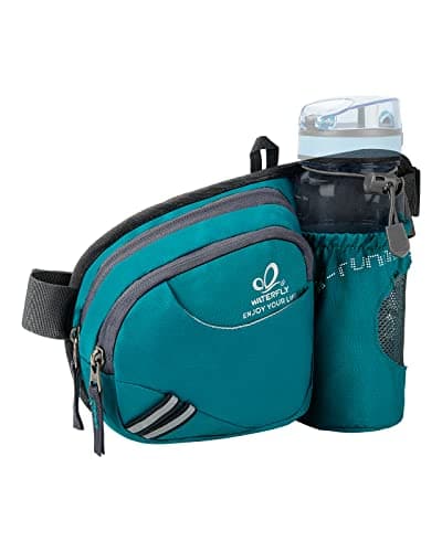 Waterfly Bum Bag Waist Fanny Pack with Water Bottle Holder