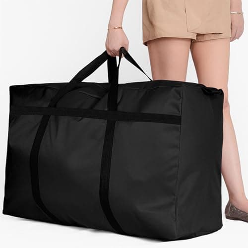 Hao Zhu moving bags 2 Pack 100L Per Bag Storage Bags with Zips — view 6
