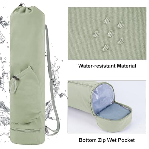 sportsnew Yoga Mat Bag Lightweight Mat Carrier for Women Workout — view 2