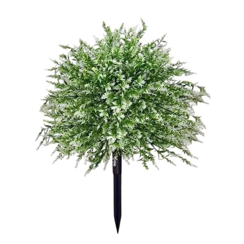 Artificial Lavender Ground Stake 55x40cm Faux Outdoor Garden