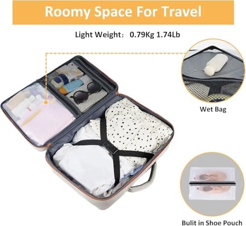 Taygeer Easyjet Cabin Bag 45x36x20 Underseat, Travel Backpack Women — view 5