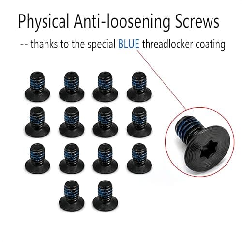 UpLook Wallet Replacement Screws Screwdriver Metal Clip for RFID Metal Wallet Repair Kit, Black Basic Set for Ridge Wallet, S — view 2