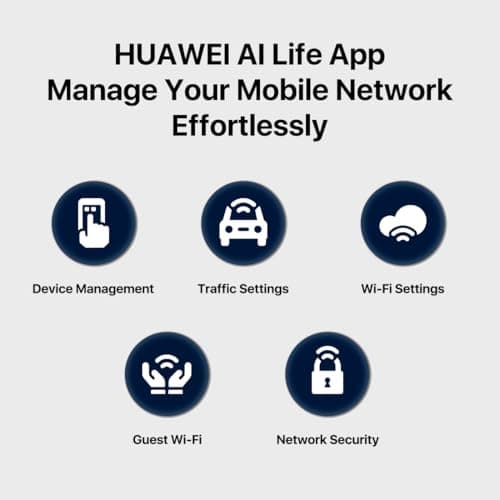 Huawei E5783-230, CAT 6, Super-Fast 4G 300 Mbps, Travel Wi-Fi Hotspot (Genuine UK Warranty Stock)- Black — view 5