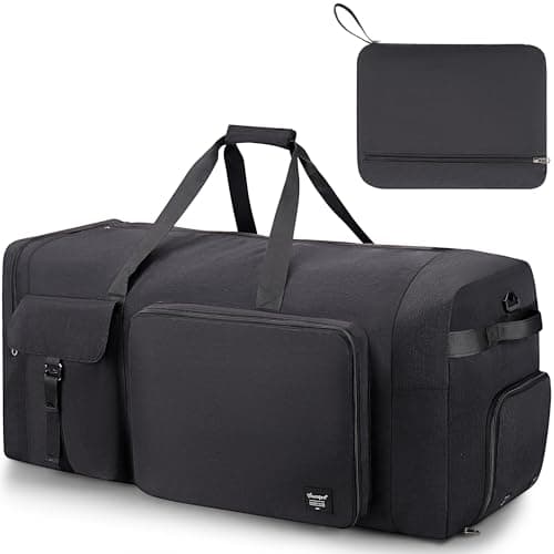 YOUNGOA 120L Foldable Travel Duffle Bag, Large Holdall Duffel Bag