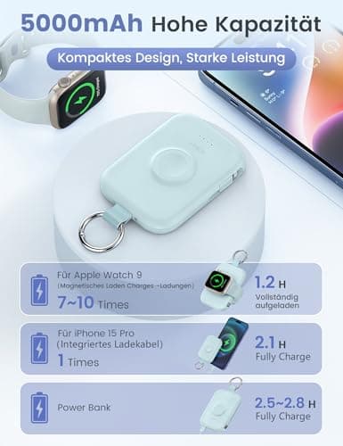 RORRY CharmGo Portable Charger, 5000mAh Portable Charger Power Bank — view 3