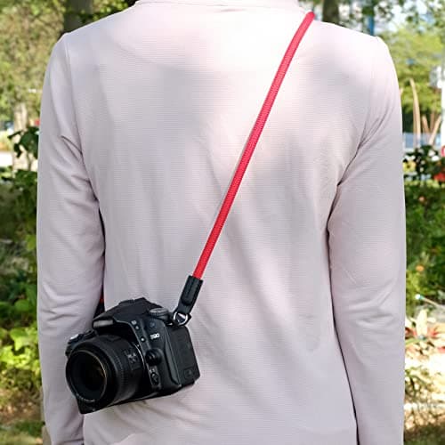 VKO Vintage Camera Neck Strap,Nylon Rope Camera Shoulder Straps — view 3