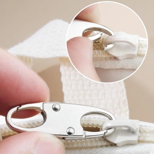 8PCS Mini Zipper Lock Clips, Anti-Theft Backpack Locks, Double-Opening Snap Hooks for Bags, Travel, Camping & Outdoor Sports — view 5