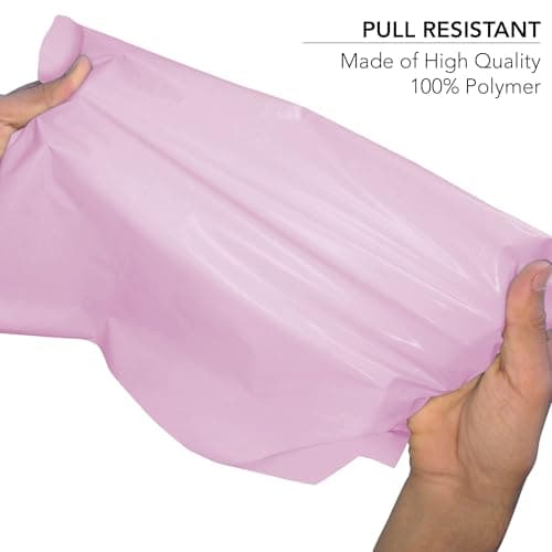 25 x Strong Large Baby Pink Mailing Postal Postage Bags 17 x 24 Packaging Mailers [Use in Parcel, Delivery, Shipping, Mail, Package] [432mm x 610mm] Pink — view 4