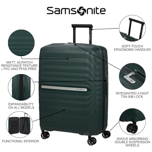 Samsonite Neo Flux - Spinner L, Expandable Suitcase, 75 cm, 109/121 L, Warm Neutral (Warm Neutral) — view 2