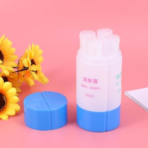 4 in 1 Leakproof Travel Bottle Set 60ml Blue Pp — view 3
