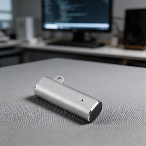 Compact USB C to USB A Adapter for Travel Use(Silver) — view 4
