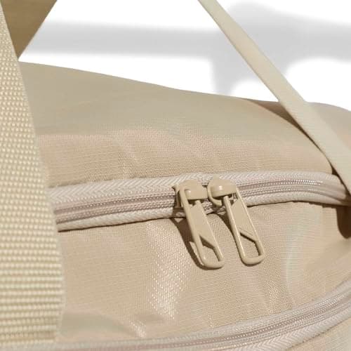 adidas Unisex Training Defender Duffle Bag Medium Duffel_Bag, Khaki Three/Black, One Size — view 5