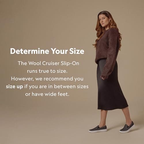 Allbirds Men’s Wool Cruiser Slip-On, Comfortable Everyday Sneaker, Easy On/Off Walking Shoes, Natural Black (Blizzard Sole), 9 UK — view 5