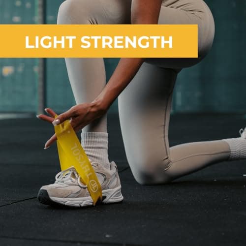 THYSOL Mini Resistance Bands Set of 4 | 2-7kg Stretch Bands — view 2