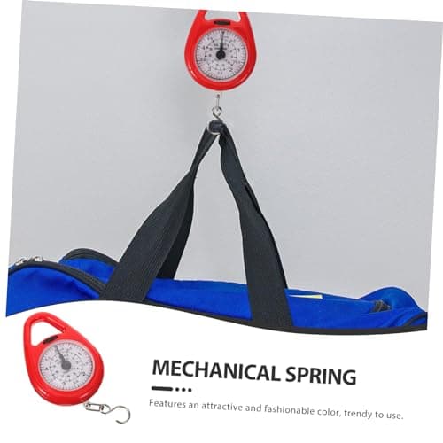 Red Mini Luggage Scale 5kg Portable Hand Scale with Hook — view 6
