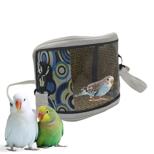 Parrot Travel Carrier Parakeet Outdoor Carrying Cage