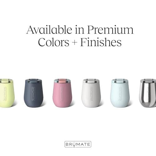 BrüMate Uncork'd 100% Leak-Proof 14oz Insulated Wine Tumbler with Lid - Vacuum Insulated Stainless Steel Wine Glass - Perfect For Travel & Outdoors (Lavender) — view 2