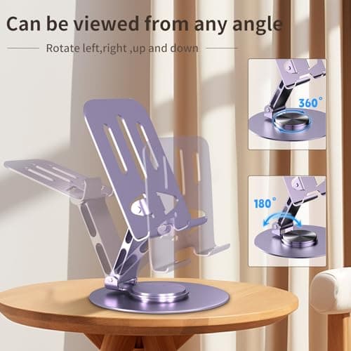 GOZOPO Foldable Phone Stand for iPhone 17 16,All Smartphones,Tablet 4-10" — view 3