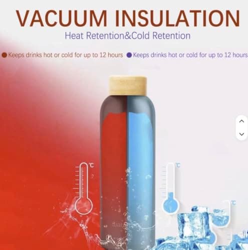 SaunaPlunge™ Cork-Wrapped Vacuum Insulated Water Bottle 500ml — view 3