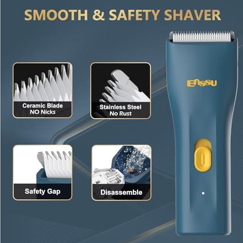 OPENBEAUTY Trimmer for Men Mini Portable with Safety Guardrail — view 2