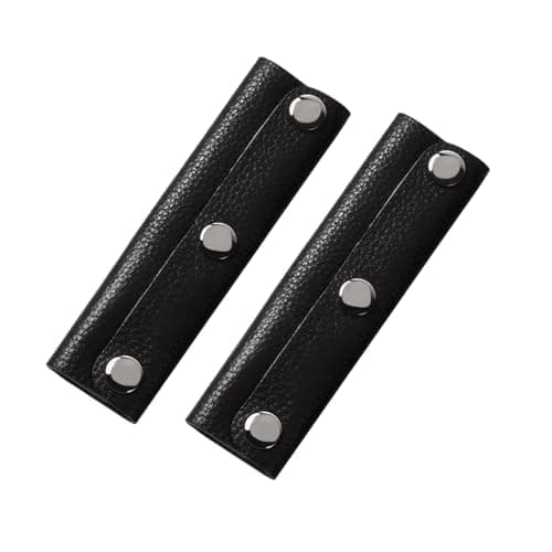 2Pcs PU Leather Handbag Handle Covers Protector Wraps for Purse Luggage Bag Strap Repair Craft Making DIY Supplies — view 6