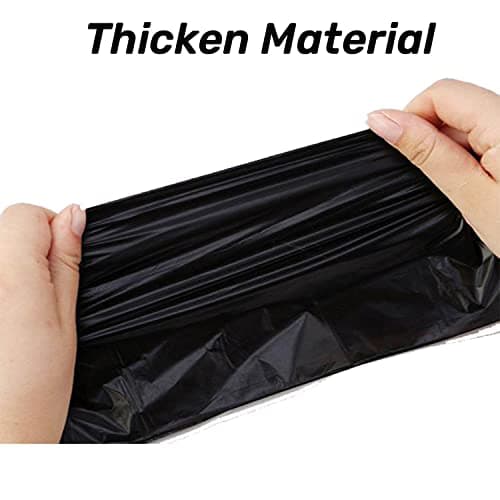 WEEGEEKS Tattoo Wash Bottle Bags, Thicken Disposable Squeeze Bottle Bags for Tattoo Wash Bottles Tattoo Supplies and Equipment, Black, 100PCS — view 4
