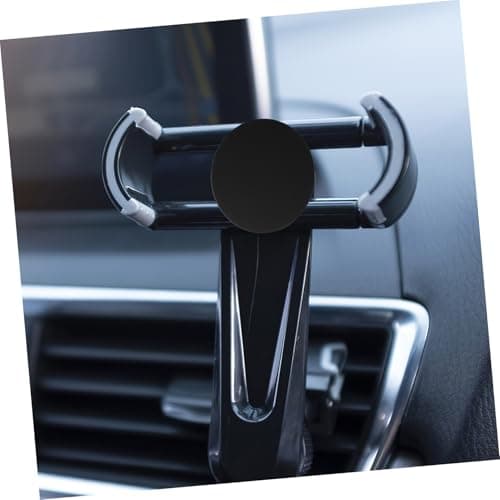 SEWACC 20pcs Self-adhesive Metal Plates Black Phone Magnet Stickers for Car Phone Mounts Strong Adhesive Lightweight Metal for Tablets and Mobile Devices — view 3