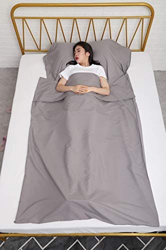 JITTY Sleeping Bag Liner 210x115cm(Silver Grey) — view 2