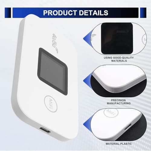 Qxckyag Mobile Hotspot 4G/5G Router for Car and Travel Use Everywhere — view 4