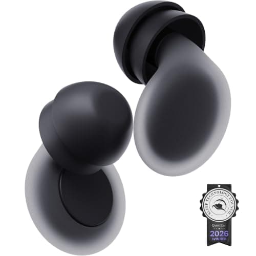 Duppiie Pro Ear Plugs for Sleep |47dB SoundTarget Certified|Acoustic-Engineered with Cloud-Like Comfort|Triple-Layer Noise Isolation|Durable 8-Size Fit for Sleep/Office/Travel